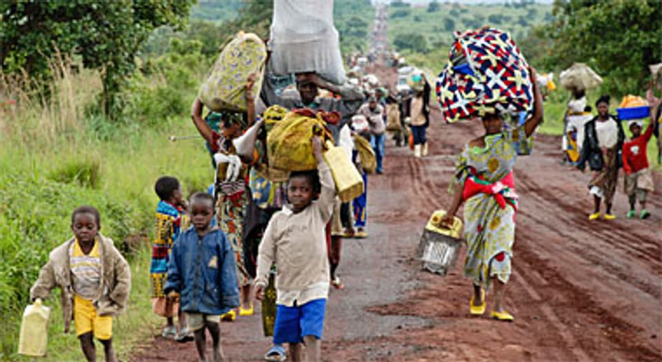 Flüchtlinge im Osten Kongos.