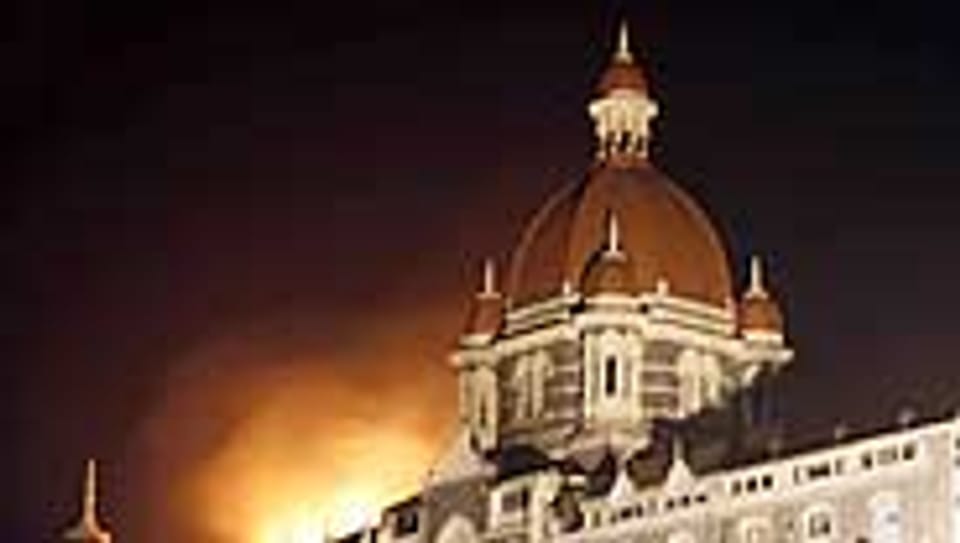 Ein Luxus-Hotel in Mumbai war auch Ziel der Terroranschläge.