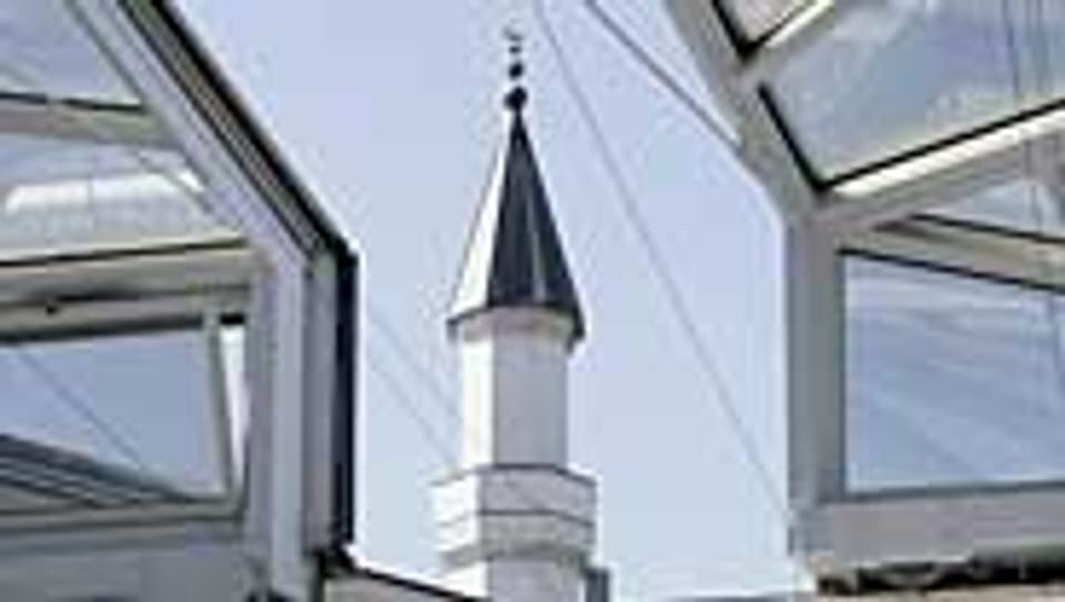 Die Grosse Moschee von Petit-Saconnex bei Genf.
