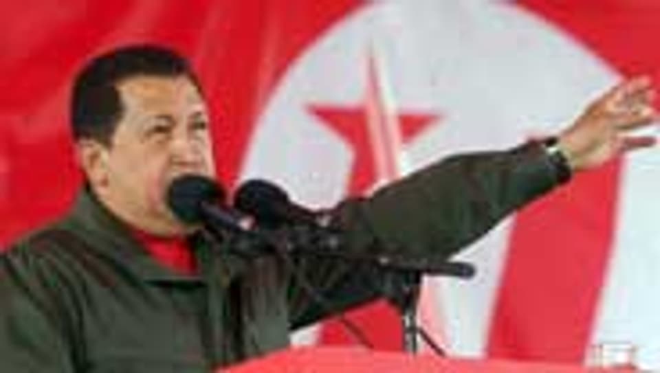 Venezuelas Präsident Hugo Chavez hat der Armut den Kampf angesagt.
