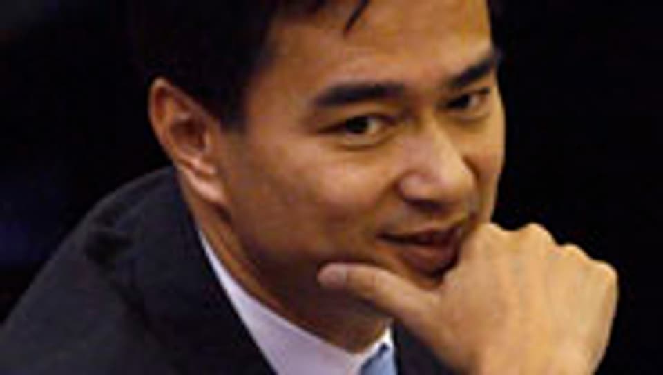 Der neue Regierungschef Abhisit Vejjajiva.