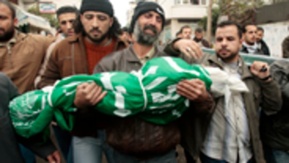 Trauer um das vierjährige Opfer eines israelischen Luftangriffs.