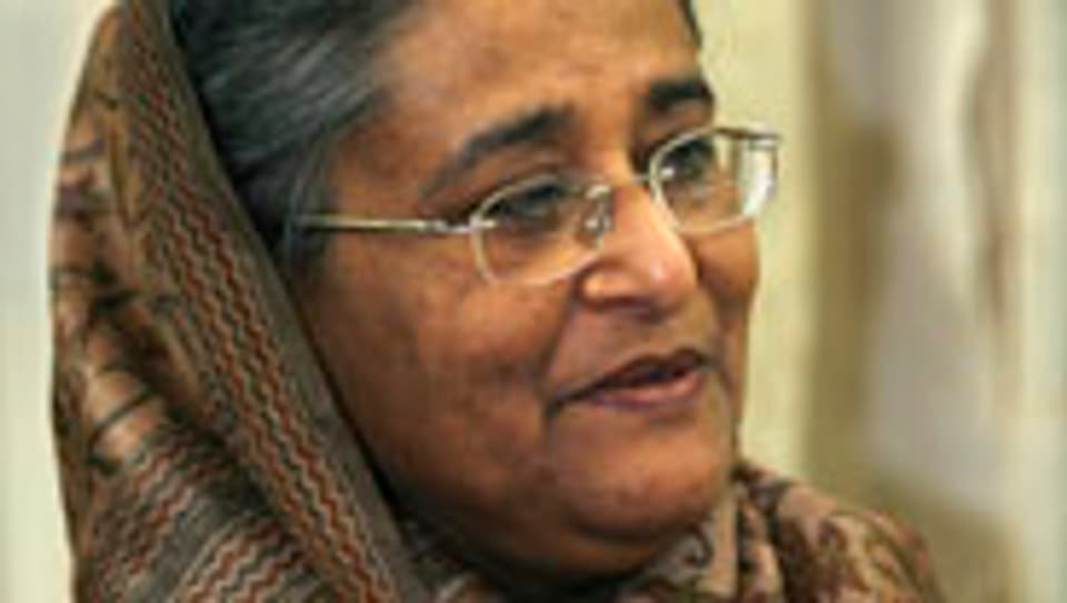 Die Partei von Sheikh Hasina Wajed gewinnt.