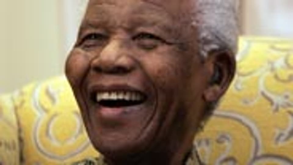 Nelson Mandela hat gut lachen.