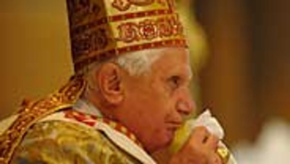 Der Papst entschuldigt sich für die sexuellen Vergehen von Geistlichen.