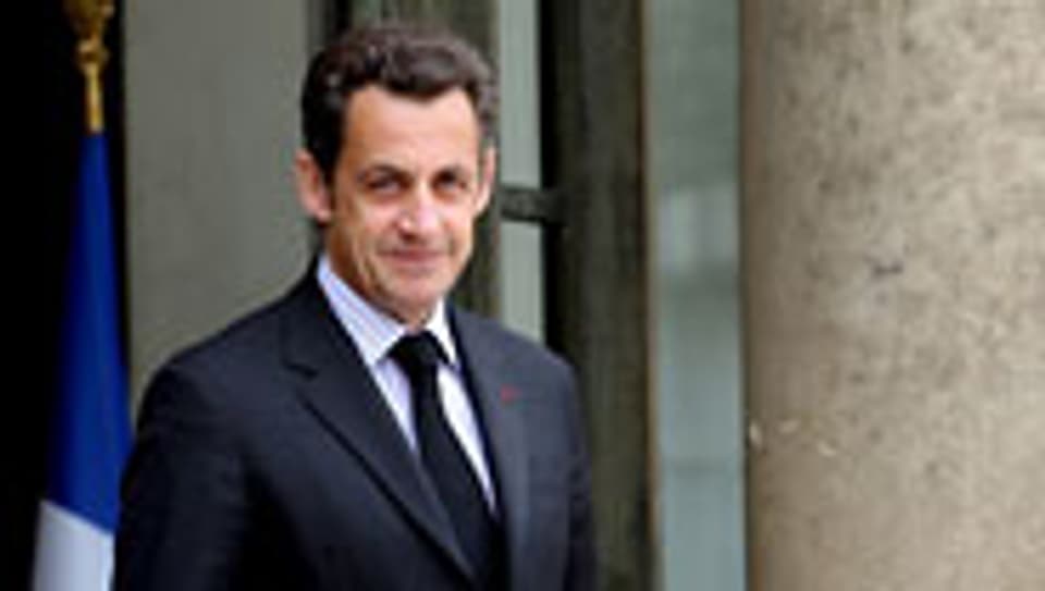 Test für Nicolas Sarkozy.