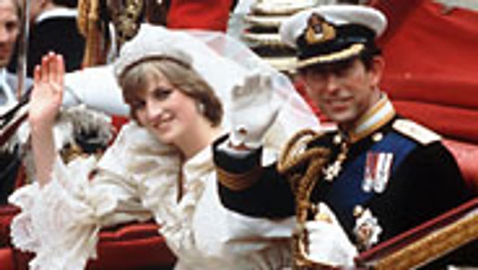 Prinzessin Diana und Prinz Charles.