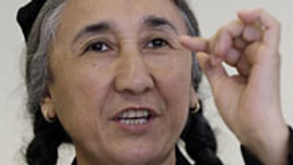Rebiya Kadeer, uigurische Menschenrechtsaktivistin.