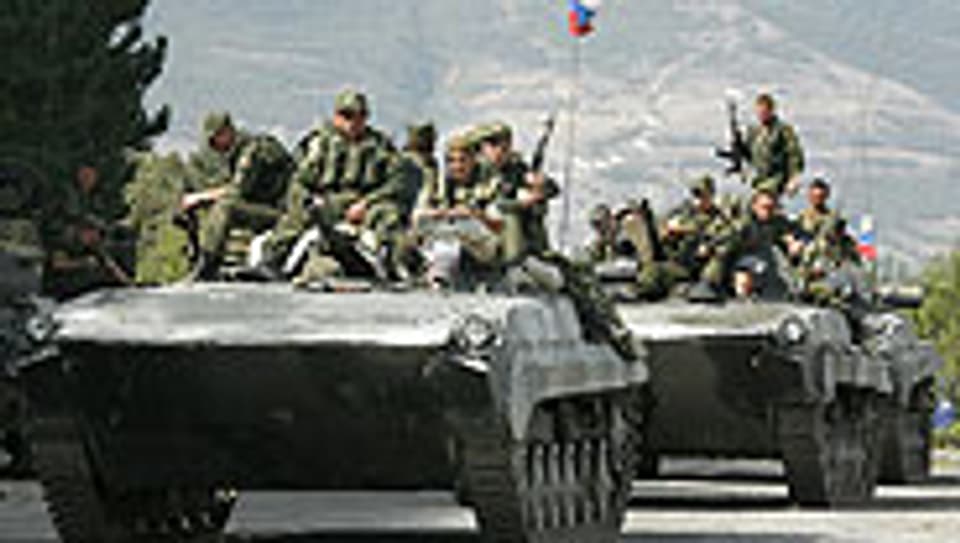 Russische Truppen in Georgien.