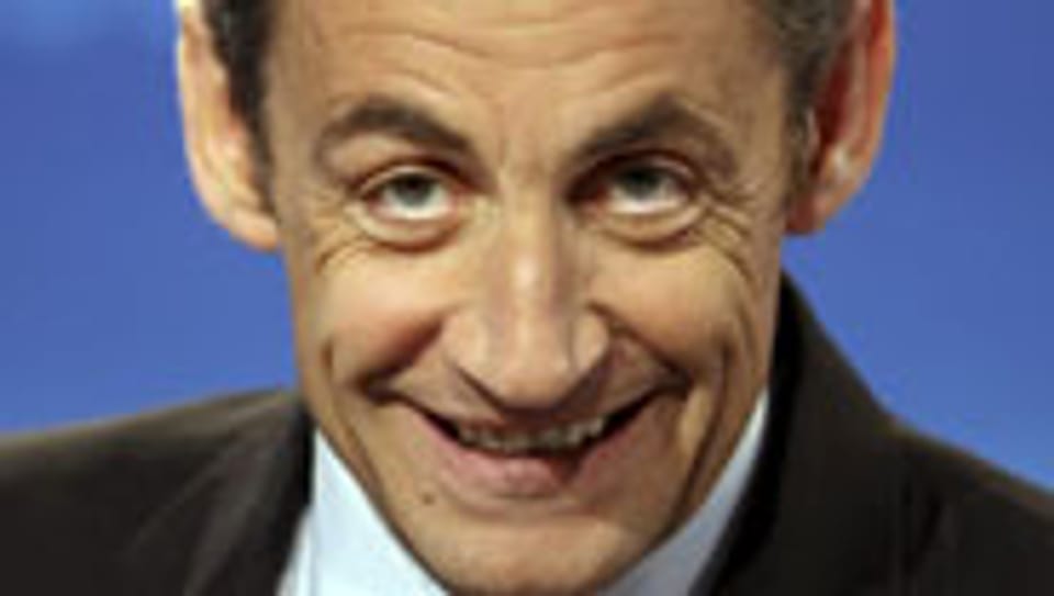 Präsident Nicolas Sarkozy.