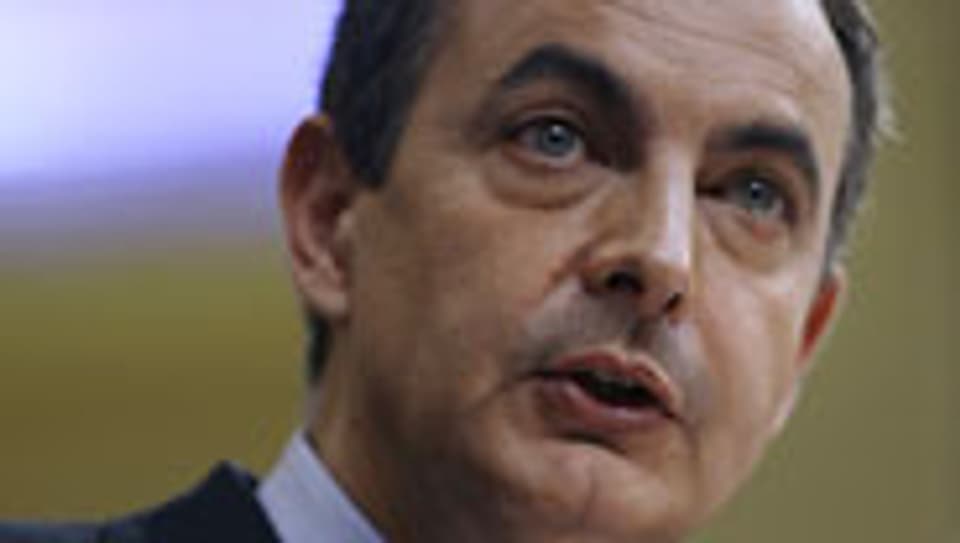 Spaniens Premier José Luis Rodriguez Zapatero.
