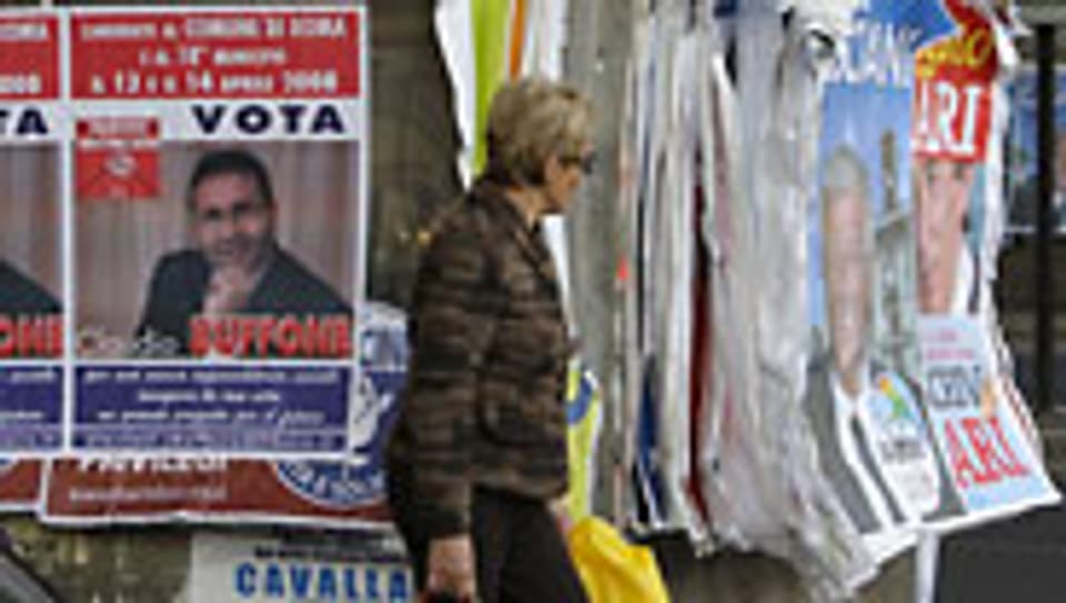 Die Spannung vor der Wahl in Italien steigt.