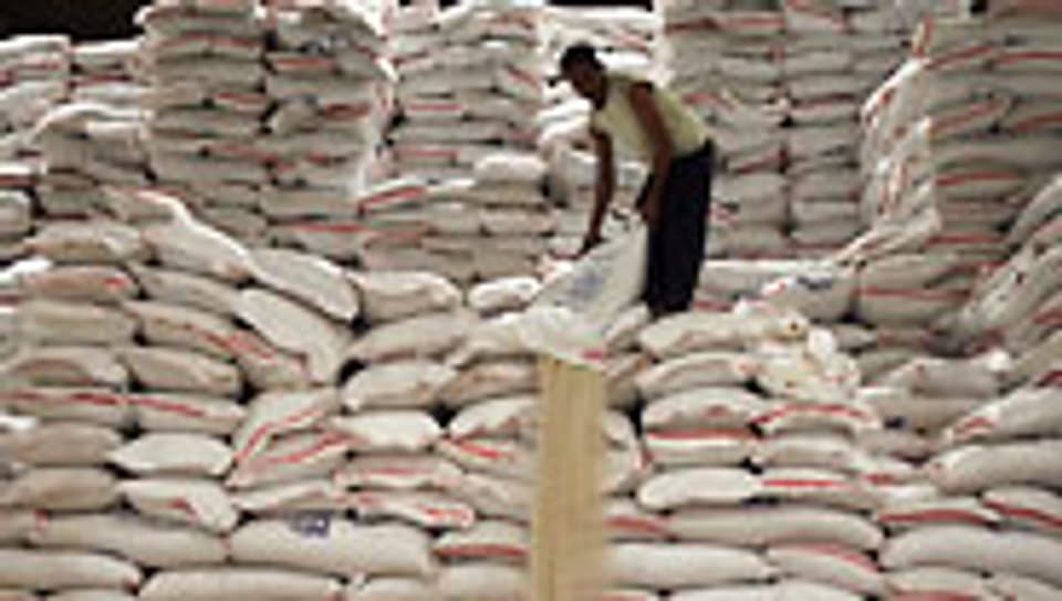 Die philippinische Regierung hat sich für die Reis-Krise gerüstet.
