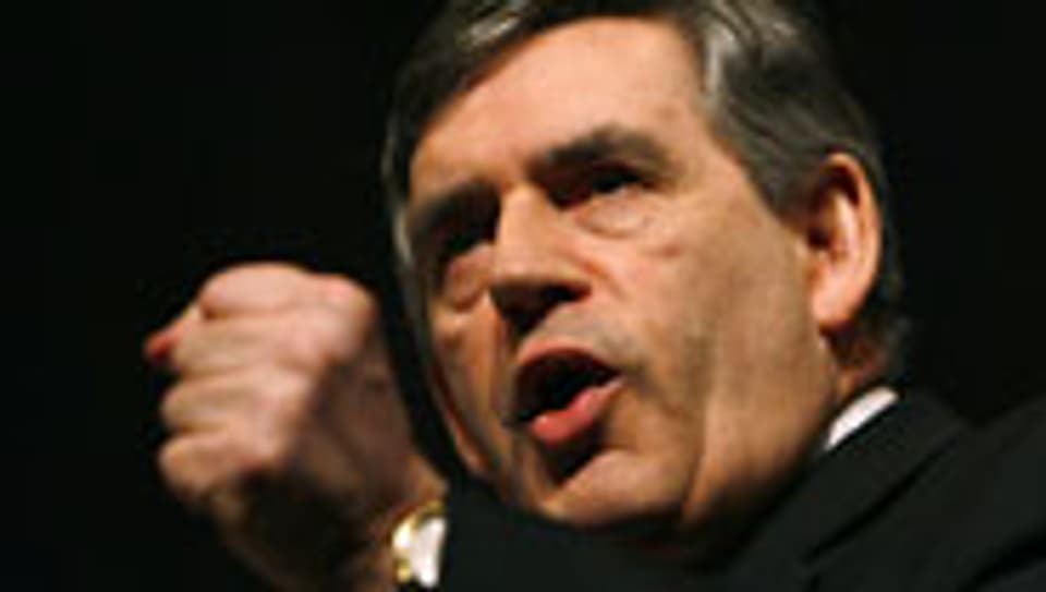 Grossbritanniens Premierminister Gordon Brown.