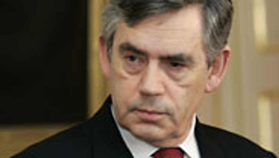 Grossbritanniens Premierminister Gordon Brown.