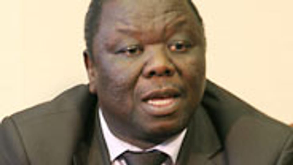 Oppositionsführer Morgan Tsvangirai.