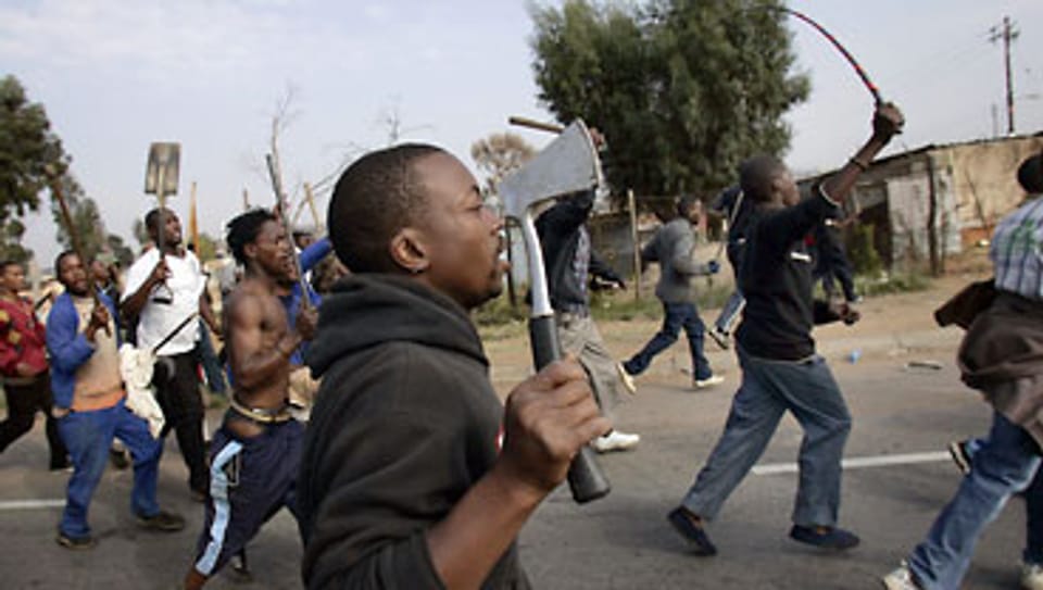 Der Mob gegen Flüchtlinge in Südafrika ist kaum zu bremsen.