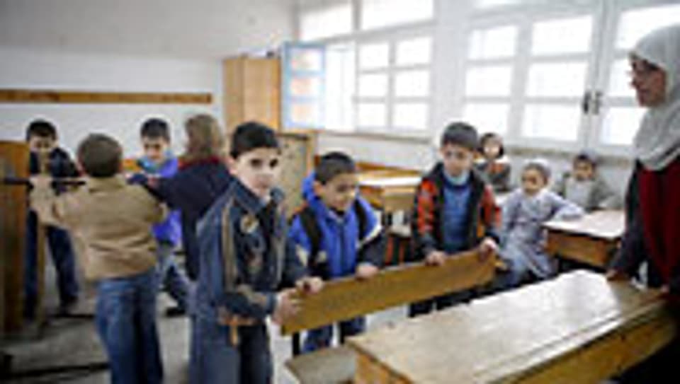 Die Schulen im Gazastreifen haben ihren Betrieb wieder aufgenommen.
