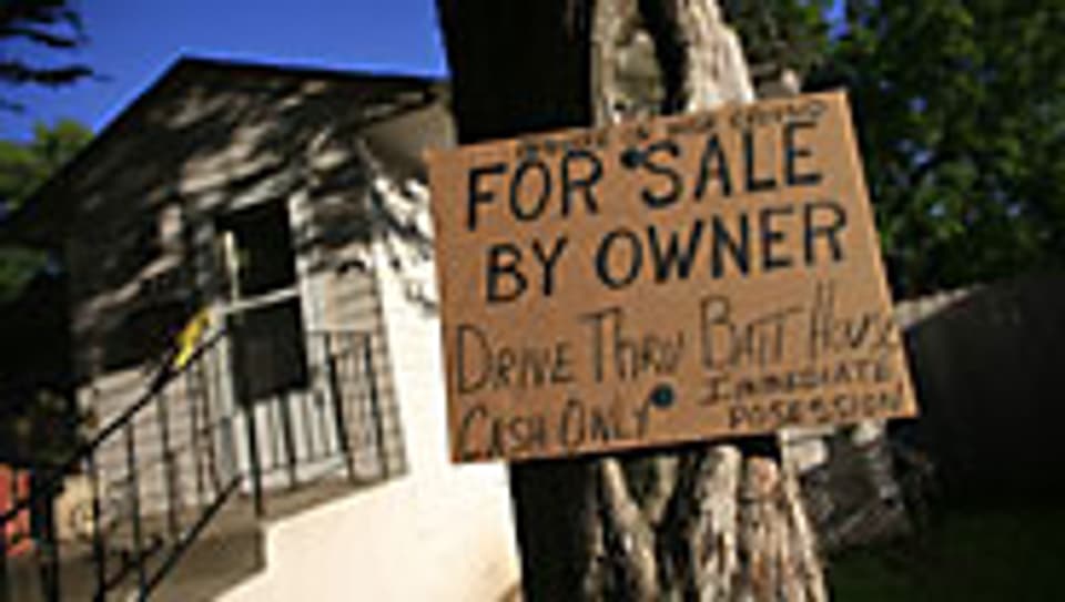 Am Anfang der Wirtschaftskrise war die US-Immobilienkrise.