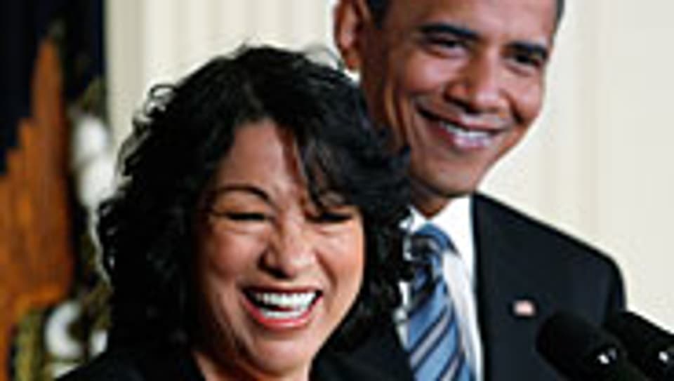 Obama nominiert Sonia Sotomayor.