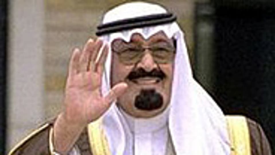 Abdullah ibn Abd al-Aziz, König von Saudi-Arabien.