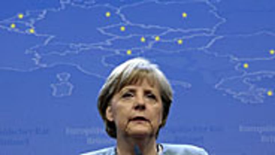 Die deutsche Bundeskanzlerin Angela Merkel