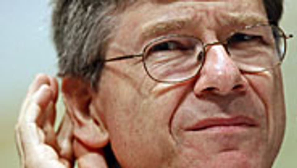 Der US-Ökonom Jeffrey Sachs