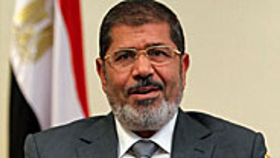 Der neue ägyptische Präsident Mohammed Mursi