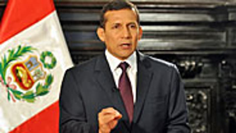 Perus Staatspräsident Ollanta Humala