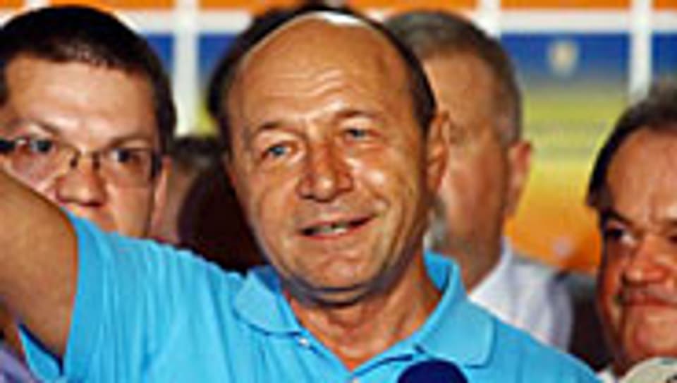 Traian Basescu Kehrt zurück in den Präsidentenpalast
