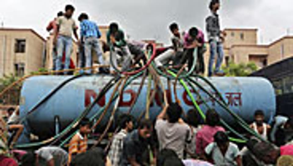 Wasser - ein Dauerthema in Indiens Metropole Dehli