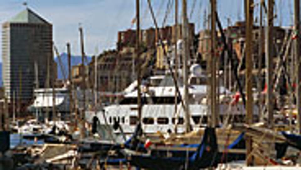 Jachthafen von Genua: Die Jachtbesitzer sind zur Zeit im Visier der italienischen Steuerfahnder
