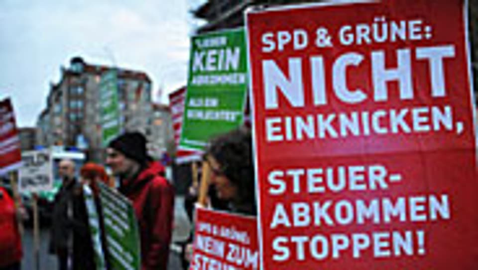 SPD-regierte deutsche Bundesländer könnten das deutsch-schweizerische Steuerabkommen zum Kippen bringen.