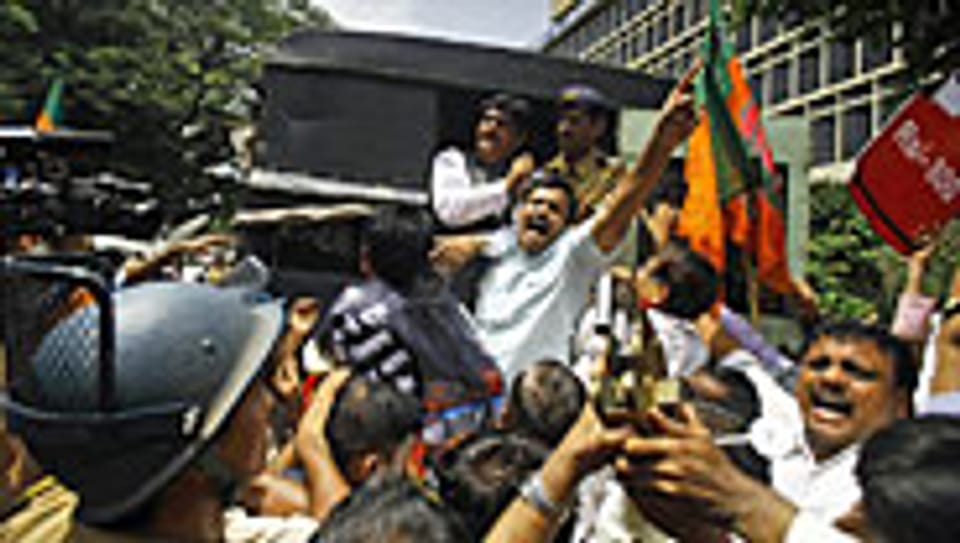 Auch in Mumbai wurde am 20. September protestiert.