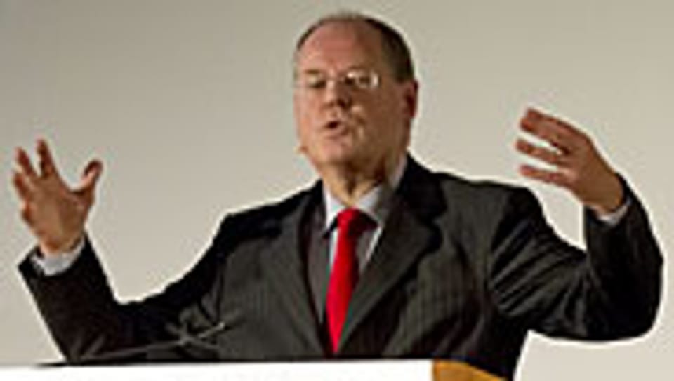 Der ehemalige deutsche Finanzminister Peer Steinbrück