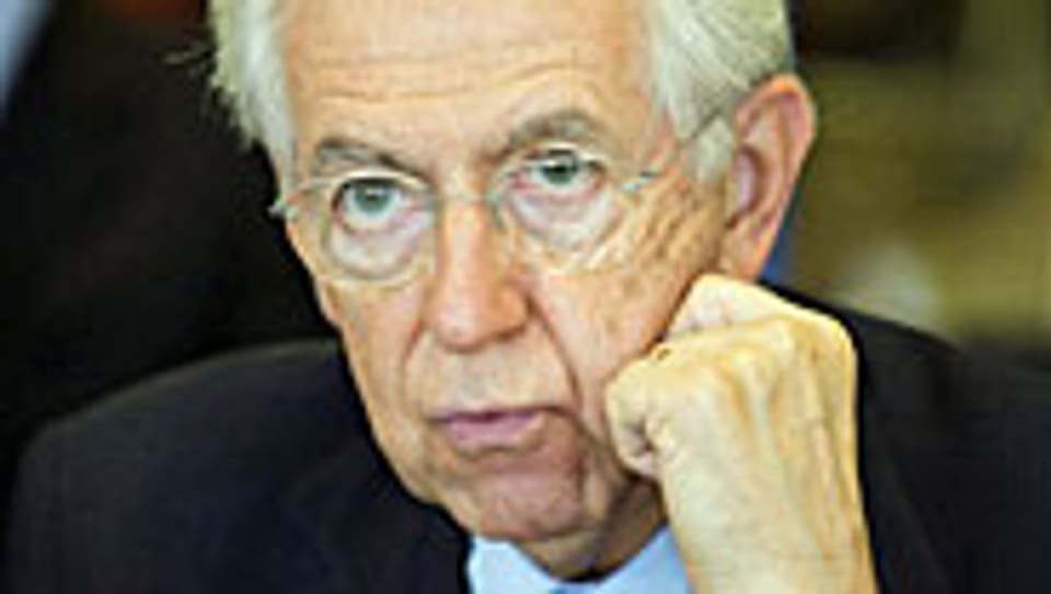 Italiens Premier Mario Monti