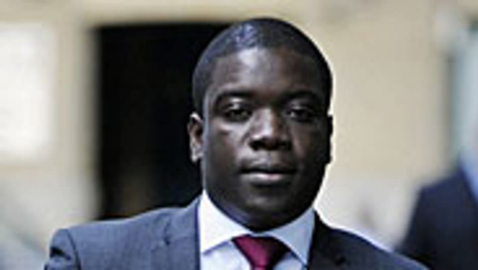 Kweku Adoboli am 3. Oktober in London