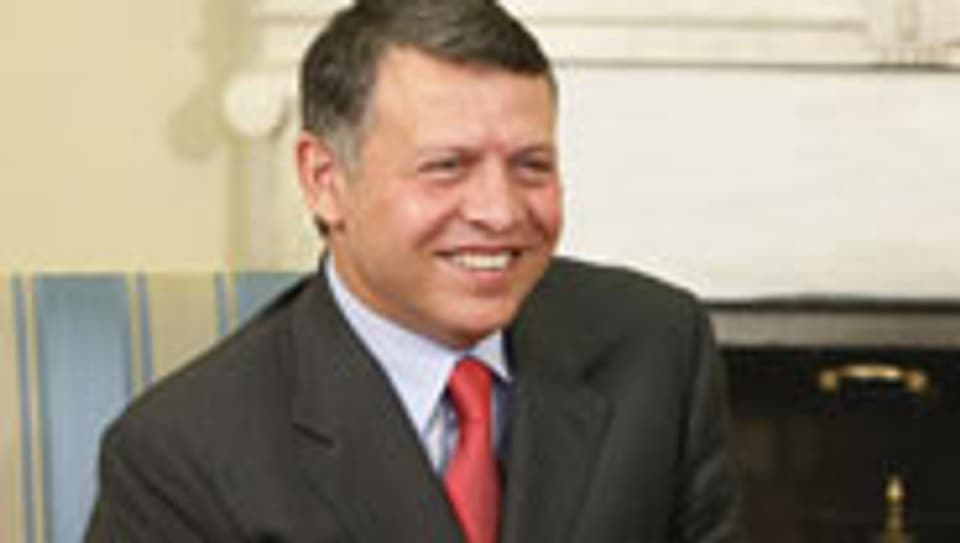 König Abdullah der Zweite von Jordanien sorgt für Schlagzeilen