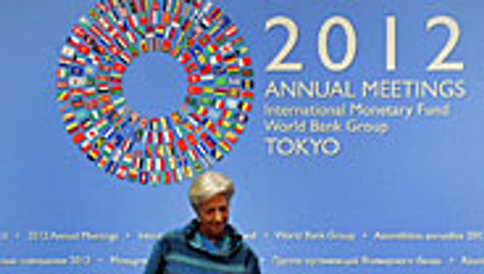 IWF-Chefin Christine Lagarde in Tokio
