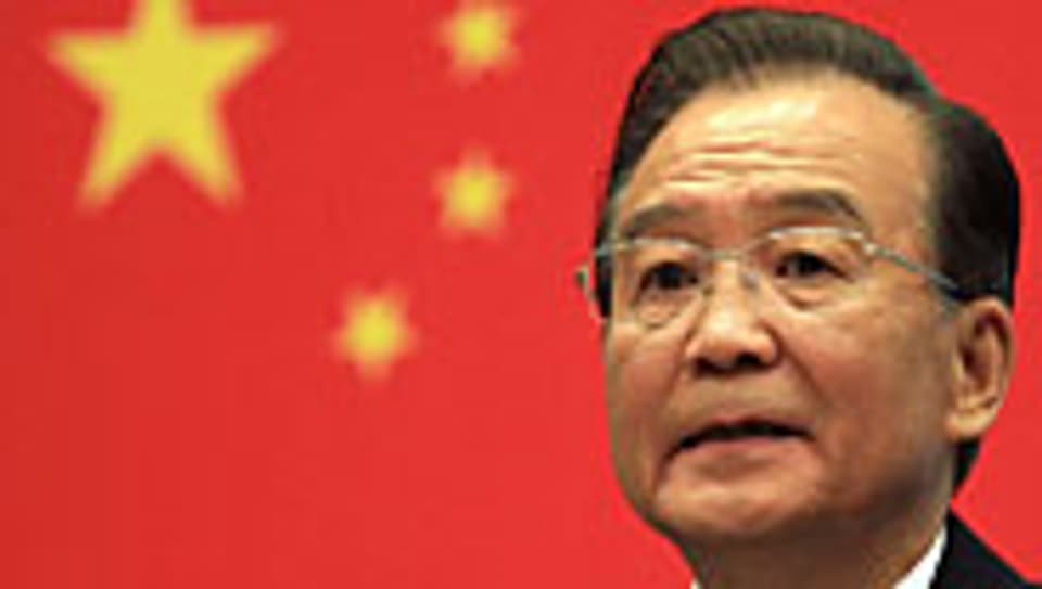Ministerpräsident Wen Jiabao.