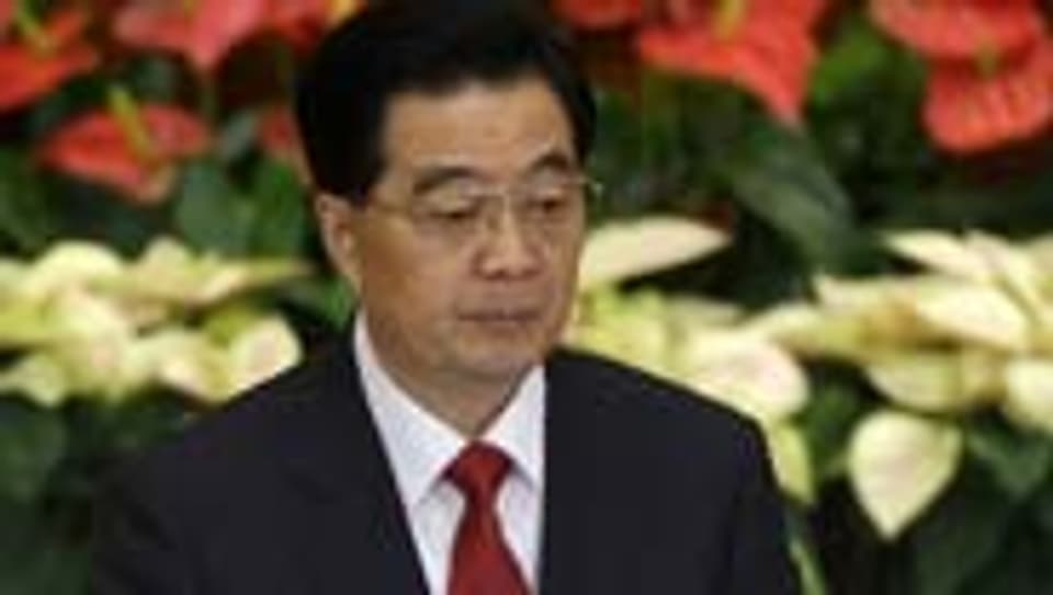 Chinas Präsident Hu eröffnet den 18. Parteitag