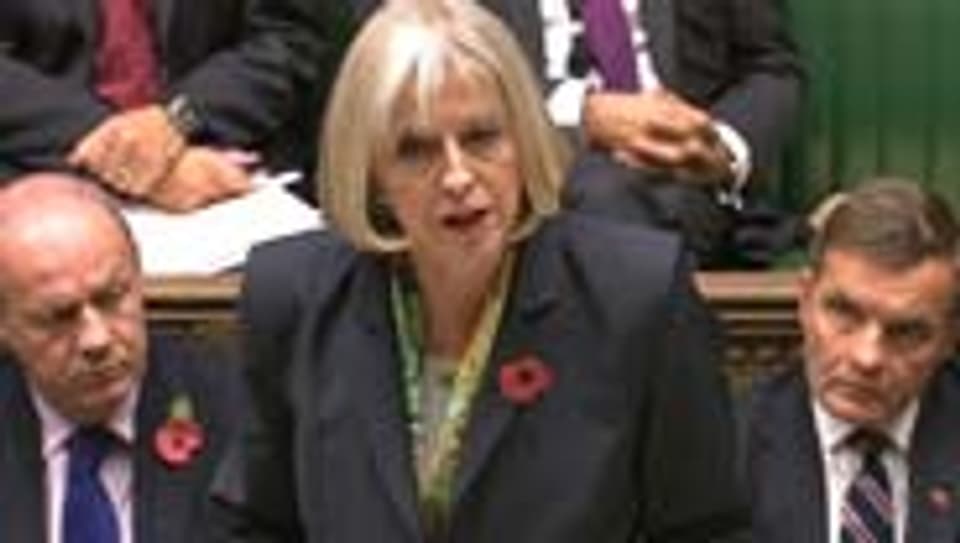 Innenministerin Theresa May kündigt eine Untersuchung von Kindsmissbräuchen in Nord Wales 1970er und 1980er Jahren an.