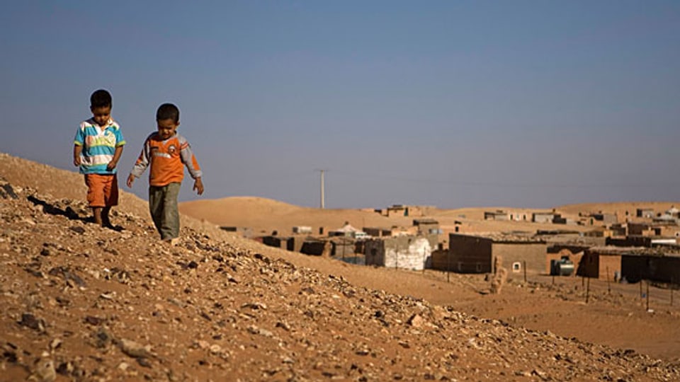 Viele Menschen leben unter schwierigen Bedingungen in der Westsahara.