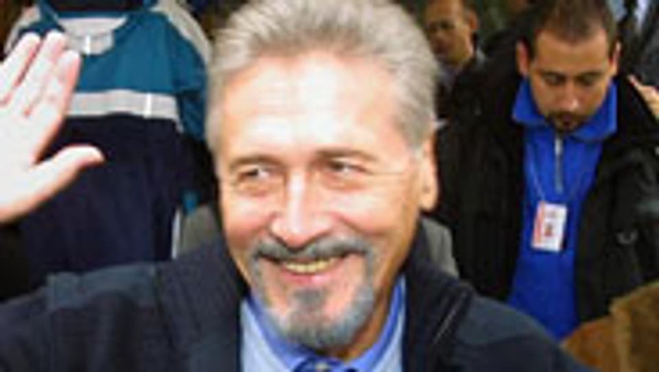 Der ehemalige rumänische Staatspräsidenten Emil Constantinescu