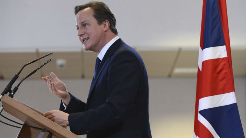 David Cameron am EU-Gipfel
