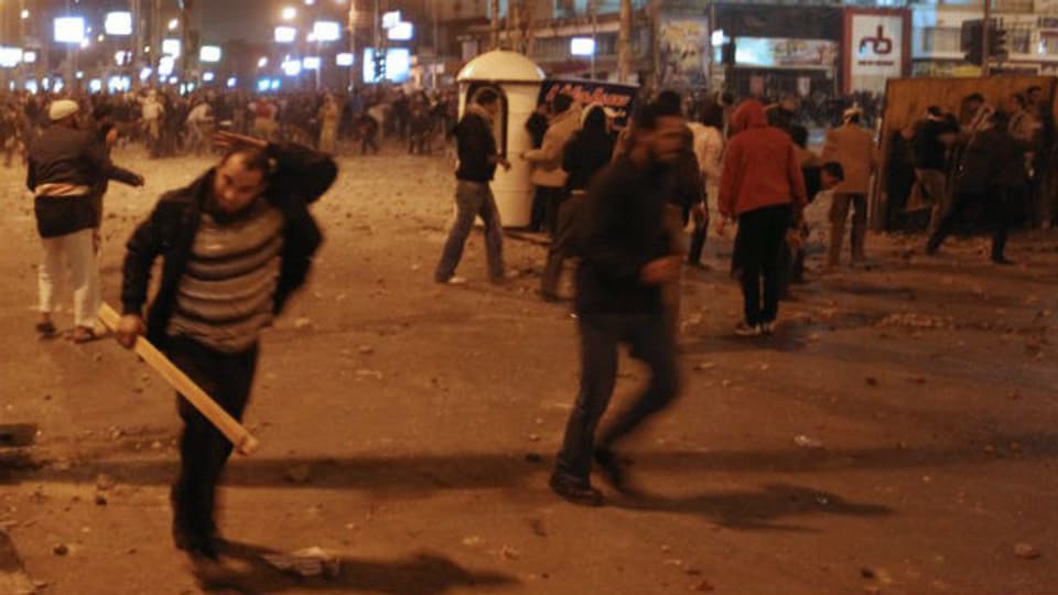 Strassenschlachten in Kairo