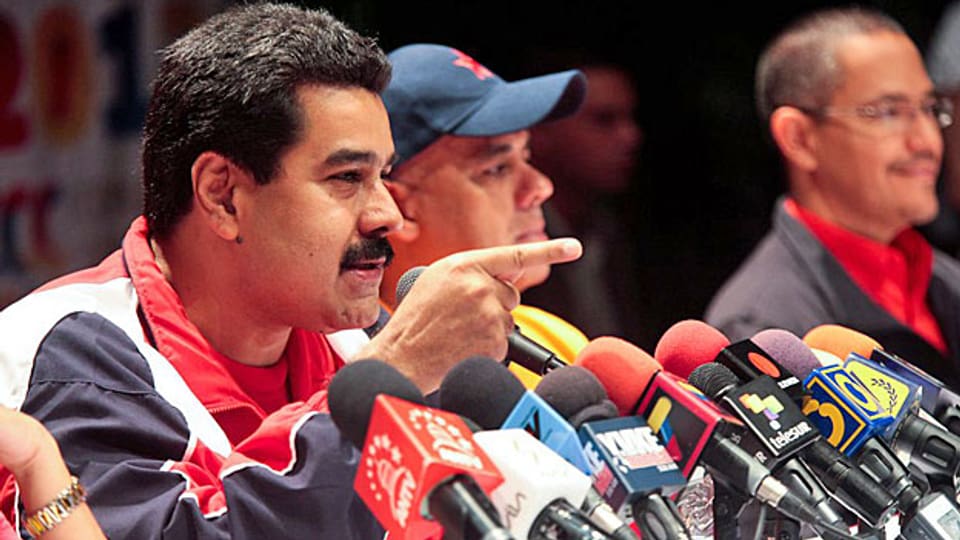 Nicolas Maduro ist Hugo Chavez' Wunschnachfolger. Die venezolanische Armee sieht das anders.