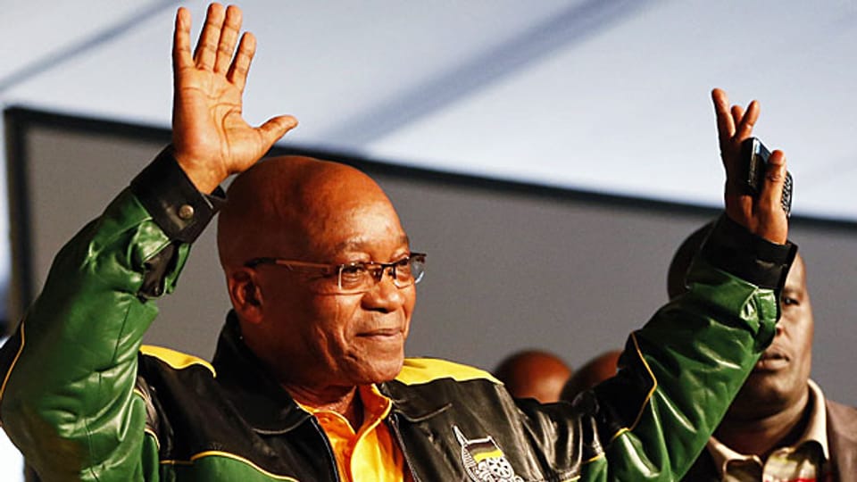 Jacob Zuma am 16. Dezember am ANC-Kongress in Bloemfontein.