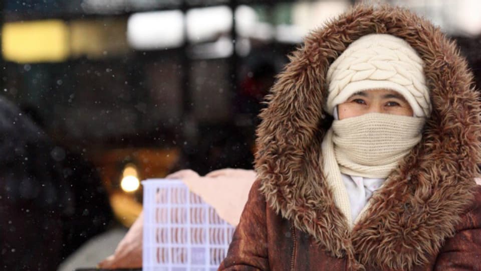Frieren bei minus 20 Grad: Kirgistan leidet unter einer Kältewelle
