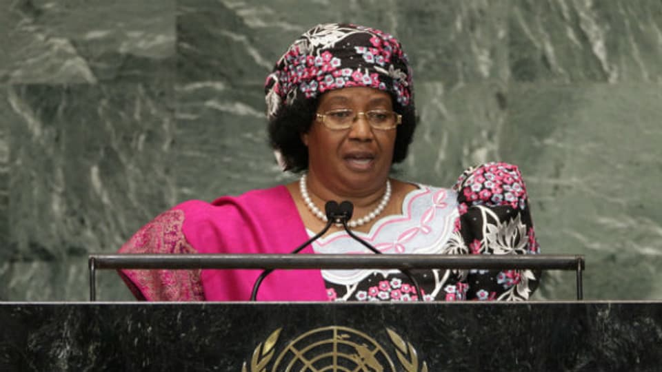 Will mehr Rechte für Homosexuelle: Malawis Präsidentin Joyce Banda.